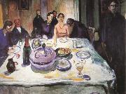 Edvard Munch Wedding oil painting